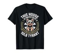 Yorkie protector tirano divertido para perros pequeños, 10 libras Camiseta