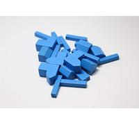 YorksGamePieces Piezas de repuesto de madera azul bebé para colonos de Catan