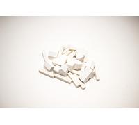 YorksGamePieces Piezas de repuesto de madera blanca para colonos de Catan