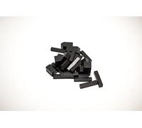 YorksGamePieces Piezas de repuesto de madera negra para colonos de Catan