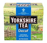 Yorkshire - Bolsas de té descafeinadas (80 unidades)
