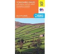 Yorkshire Dales Northern & Central: OL30 (OS Explorer Map)