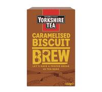 Yorkshire Tea - Cerveza de Galleta Caramelizada - Té Negro con Sabor - Mezcla con Sabor a Galleta, Certificado Rainforest Alliance - 4 x 40 Bolsitas
