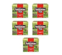 Yorkshire Tea - Mezcla De Té Negro Refrescante Y Fuerte - Infusión Adecuada, Cuidadosamente Mezclada Para Consistencia Y Sabor - 5 x 80 Bolsitas De Té