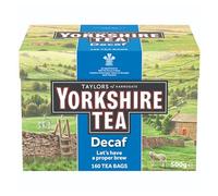 Yorkshire Tea - Té Negro Descafeinado - Mezcla Saborosa Sin Cafeína, Sabor Tradicional, Infusión Fuerte y Refrescante - 160 Bolsitas de Té