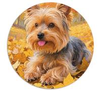 Yorkshire Terrier 1000 Teile Puzzle Für Erwachsene Herausforderung Stressabbau-Puzzle Gedächtnis Trainieren Für Die Ganze Familie, Geschenke Für Frauen & Männer 1000pcs (67.5x67.5cm)