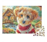 Yorkshire Terrier 300 Piece Dog Puzzle - Juego Mental Educativo & Diversión De Decoración Hogar Relajante (Reto para Todos, 12+ Años)
