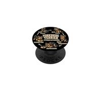 Yorkshire Terrier 5 etapas del Hambre Divertido Regalo para Amantes de los Perros PopSockets PopGrip Adhesivo