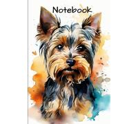 Yorkshire Terrier Aesthetic Journal: Painted Art Edition: 6 x 9 Inch College Ruled Notebook for Journaling, Notes, and Daily Planning | Gift for Yorkie Owners and Dog Moms | 120 Pages