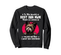 Yorkshire Terrier Best Dog Mom Dogs Lovers Funny Mothers Day Sudadera
