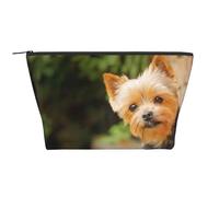 Yorkshire Terrier Bokeh Lindo Perros Pared Yorkie, Bolsa de artículos de tocador Bolsa de Maquillaje Bolsa de cosméticos Bolsa de artículos de tocador de Viaje portátil