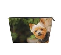 Yorkshire Terrier Bokeh Lindo Perros Pared Yorkie, Bolsa de artículos de tocador Bolsa de Maquillaje Bolsa de cosméticos Bolsa de artículos de tocador de Viaje portátil