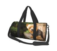 Yorkshire Terrier Bokeh Lindo Perros Pared Yorkie, Bolsa de Viaje de Gran Capacidad, Bolso Redondo, Bolsa de Viaje Deportiva, Bolsa de Mano, Bolsa de Fitness