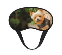 Yorkshire Terrier Bokeh Perros Adorables Pared, Cubiertas oculares completas, antifaces para dormir que bloquean la luz, orejeras opacas para dormir