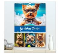 Yorkshire Terrier. Fröhliche Energiebündel in Aktion (hochwertiger Premium Wandkalender 2026 DIN A2 hoch), Kunstdruck in Hochglanz: Verspielte und lustige Hunde für das ganze Jahr!