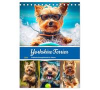 Yorkshire Terrier. Fröhliche Energiebündel in Aktion (Tischkalender 2026 DIN A5 hoch), CALVENDO Monatskalender: Verspielte und lustige Hunde für das ganze Jahr!