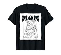 Yorkshire Terrier Mom Mama Niños Niñas Mujeres Día de la Madre Camiseta
