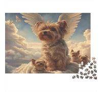 Yorkshire Terrier Puzle De 1000 Piezas De Decoración para El Hoqar Puzzles para Adultos Ideas De Reqalos Infantiles Adolescentes 1000pcs (75x50cm)