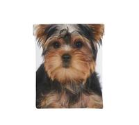 Yorkshire Terrier se Encuentra en Blanco, Squeeze Top Wallet Bolsa de Almacenamiento para Mujer Monedero pequeño Bolsa de Cambio