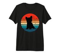 Yorkshire Terrier Shirt Retro Vintage 70s 80s Dog Lover Camiseta Premium