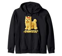 Yorkshire Terrier Spaghetti Fideos Comida Italiana Cachorro Amor Sudadera con Capucha