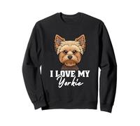 Yorkshire Terrier Yorkie, Amante de los Perros, adoro a mi Yorkie Sudadera