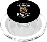 Yorkshire Terrier Yorkie Mama Dog Lover Funny Mothers Day PopSockets PopGrip para MagSafe