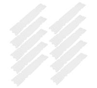 YOSADIER 10 Piezas Unidades Alfombrillas Transparentes Antiescape para Gatos Exteriores con Púas Plásticas para Protección de Jardines y Plantas