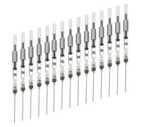YOSADIER 15 Piezas Jeringa de Tinta para Pluma Estilográfica con Punta Roma Extraíble Dosificación Precisa Adaptador Estándar Reutilizable para Recarga y Mantenimiento Color Plateado