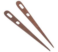 YOSADIER 1par Agujas de Tejer de Madera con Ojo Grande para Tapices Herramienta de Bricolaje Resistente y Fácil de Usar Accesorios para Tejedora Manual y Proyectos DIY