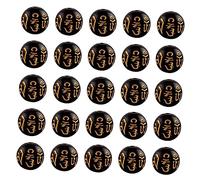 YOSADIER 200piezas Cuentas De Buda Para Accesorios De Joyería Cuentas Sueltas Para Manualidades De Budismo Decoración y Especiales