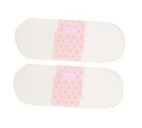 YOSADIER 2piezas Compresas Reutilizables De Algodón Para Mujeres De Almohadillas Sanitarias y Forros De Bragas Transpirables Para Embarazo y Postparto