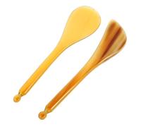 YOSADIER 2piezas Pluma De Acupuntura Raspadora Para Rostro y Ojos Herramienta De Masaje Portátil Varilla De Acupresión Manual Lápiz De Puntos De Acupuntura