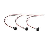 YOSADIER 3 Piezas Conector de Carga para Scooter Eléctrico Cable de Carga Compatible con Modelos Accesorios para Bicicletas Eléctricas y Patinetes Instalación y Duradera para Mini Motos y