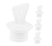 YOSADIER 4piezas Tapón De Repuesto Para Bolsa Térmica De Agua Tapas Plásticas Selladoras Para Botellas De Agua Caliente Prevención De Fugas y Fácil Instalación