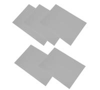 YOSADIER 5 Hojas de Pegatinas Autoadhesivas de Papel para Representación de Carretera en Maquetas de Trenes y Dioramas, Herramienta Didáctica para Niños en Diseño de Escenas