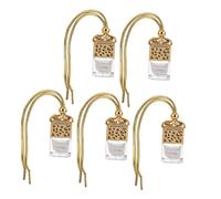 YOSADIER 5 Piezas Perfume Colgantes de Vacías Colgante Decoración de Vehículos Accesorio Amantes de Automóviles