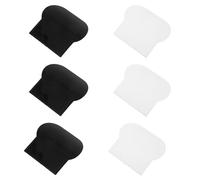 YOSADIER 6 Piezas Elevador de Tapa de Inodoro Mango de Tapa de Inodoro de Baño PC para Subir o Bajar el Asiento Manija Anti-toque para Asiento