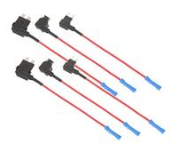 YOSADIER 6 piezas Kit de Portafusibles Automotrices con Conectores de Fusibles de Cobre Soporte para Fusibles de Rendimiento para Instalaciones Eléctricas Vehículos