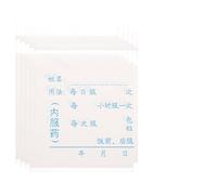 YOSADIER Bolsa de Medicamentos Pequeña 5x7 Cm 100 Unidades, Bolsa de Pastillas Desechable Cierre Hermético, Contenedor Portátil para Medicinas de Viaje y Almacenamiento Seguro