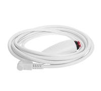 YOSADIER Cable Botón Pulsador Llamada Enfermera 6,35 Mm con Clip Porta Sábanas Color Claro 3 M Cable Conector Reemplazo para Estaciones Hospitalarias y Clínicas