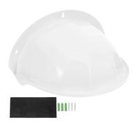 YOSADIER Cubierta para Cámara Exterior de Abs Resistente la Intemperie, Funda Protectora para Cámara de Seguridad, Protector de Lluvia y Sol para Vigilancia al Aire Libre, 1 Unidad