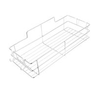 YOSADIER Estante De Almacenamiento De Baño De Acero Inoxidable Montado Pared Rack Adhesivo Sin Perforación para Productos De Higiene Diseño Ventilado y Moderno