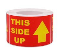 YOSADIER Etiquetas Adhesivas para Envío 300 Unidades 3X1,8 Pulgadas Pegatinas de Precaución para Embalaje y Gestión Logística