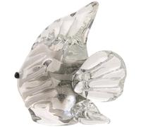 YOSADIER Figuritas de Peces Pequeños Figuras de Animales Marinos en Miniatura Cristal Decoración de Mesa Coleccionable para Hogar y Oficina, Obsequio Serie Océano