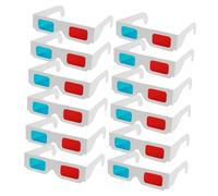 YOSADIER Gafas 3D de Papel Anaglifo, 70 Unidades, Marco, Compatibles Proyectores y Televisores para Películas y Fiestas de Cine en Casa