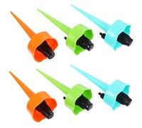 YOSADIER Goteros Automáticos para Plantas 6 Piezas, Sistema de Riego por Goteo Operación Simple y Material Pp, Adecuado para Plantas de Interior y Jardín en Varios Colores