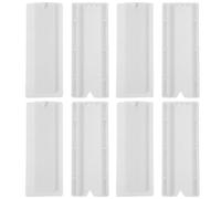 YOSADIER Juego de 4 Soporte Organizador para Enchufes sin Perforación Adhesivo Resistente sin Marcas de Unidades para Pared Fijo para Regleta y Cables para Cocina y Oficina