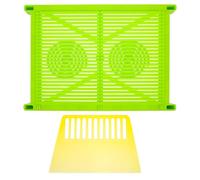 YOSADIER Kit de Moldes y Bandeja de Secado para Varillas de Incienso, Herramienta Manual Tendedero de Malla Azul, Uso DIY en Manualidades y Creación de Fragancias