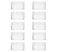 YOSADIER Mini Caja de Sellado para Piezas de Reloj 10 Unidades, Diámetro 30 Mm X 16 Mm, Estuche Plástico Transparente para Almacenamiento y Organización en Reparación de Relojes y Joyería